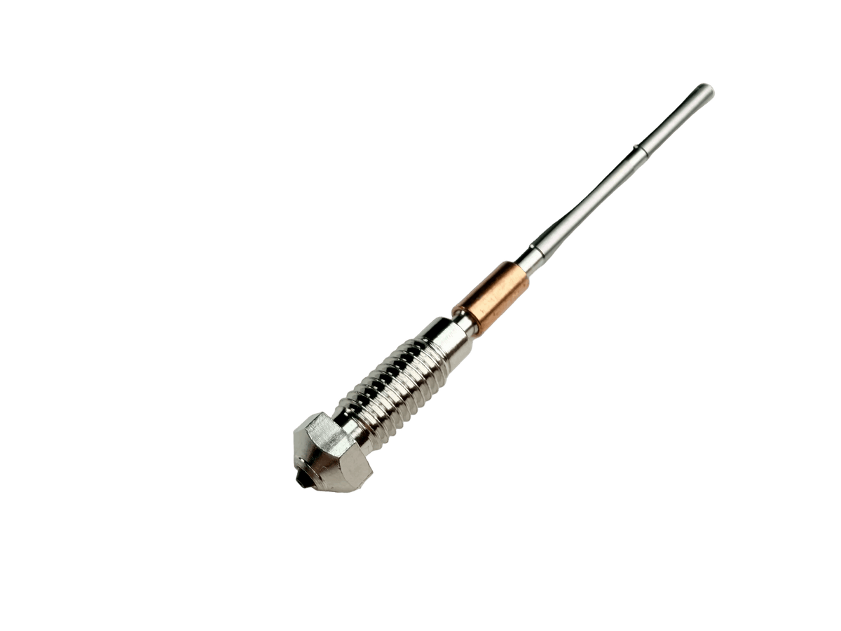 PCD Nozzle with a pointed end on a white background