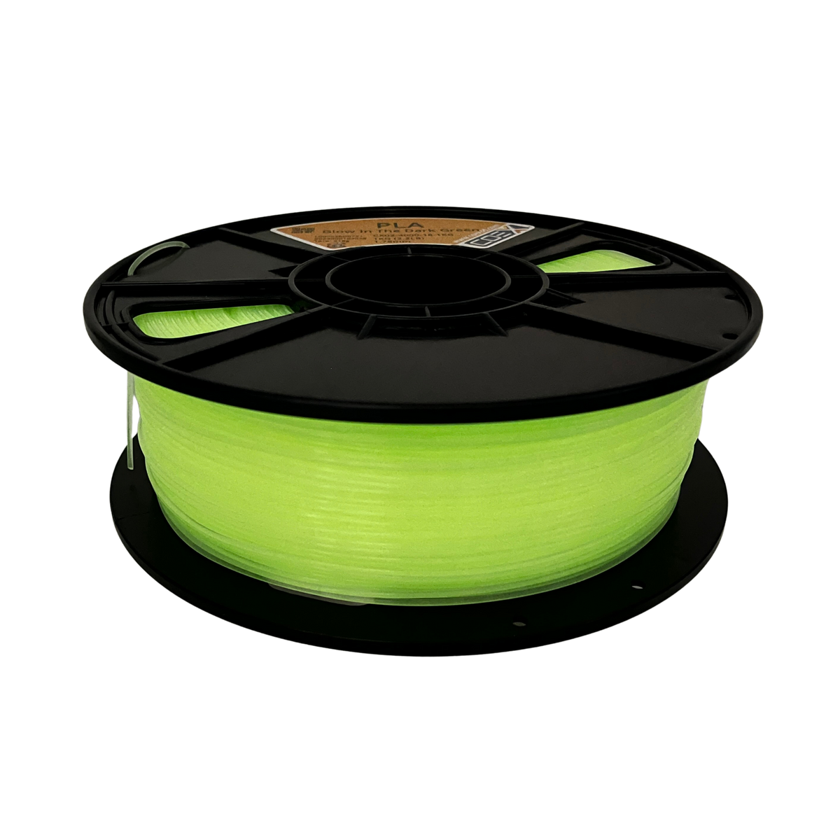 COEX 3D Glow in the Dark Green PLA 3D printer filament 1.75mm & 2.85mm
