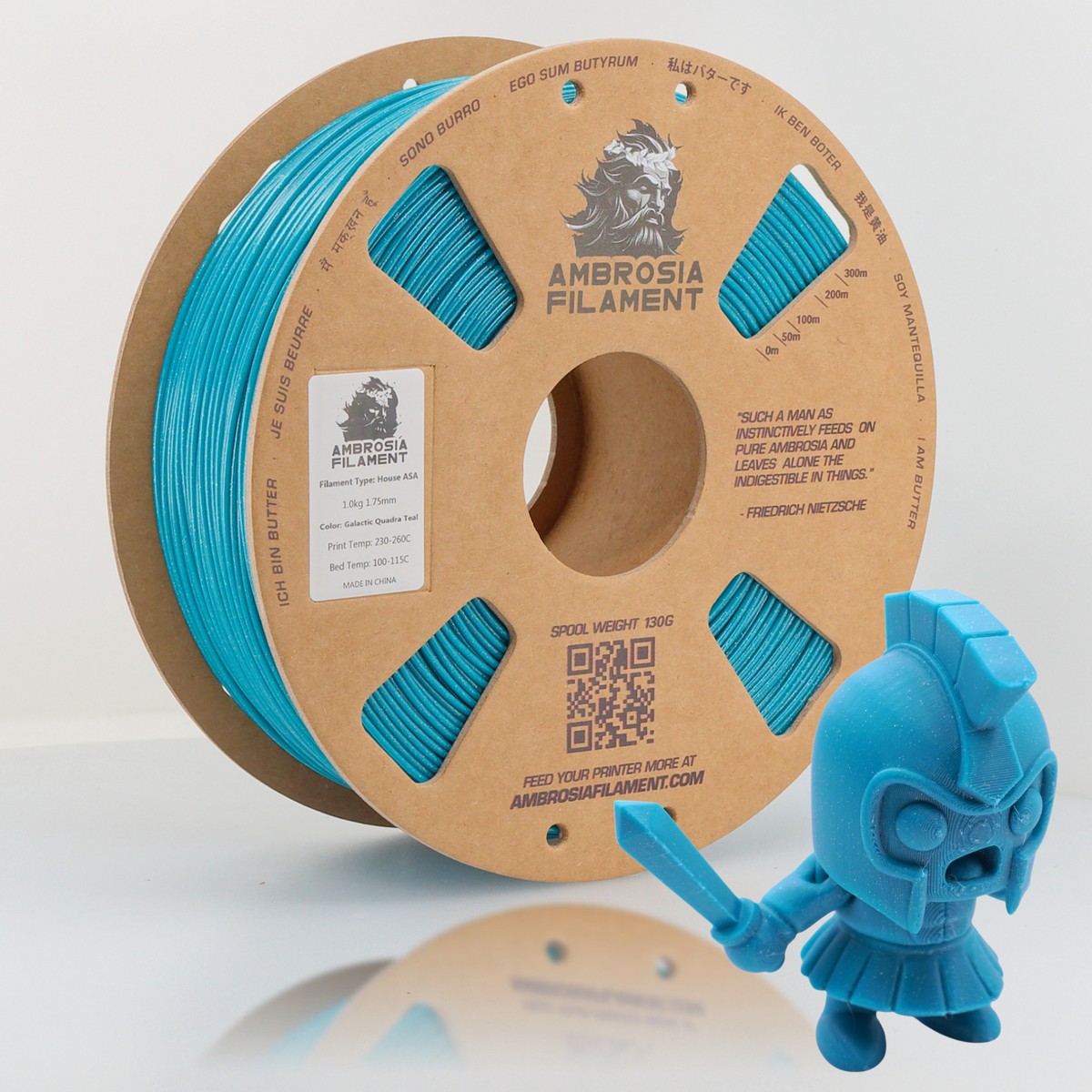 AMBROSIA Galactic Sparkle PLA — spool view 14
