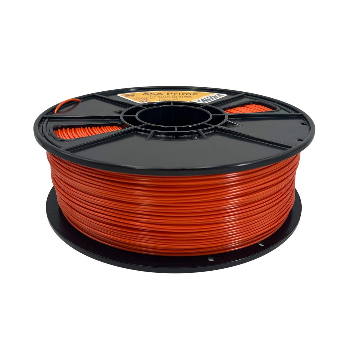 COEX 3D Inferno Orange ASA Prime 3D printer filament 1.75mm & 2.85mm