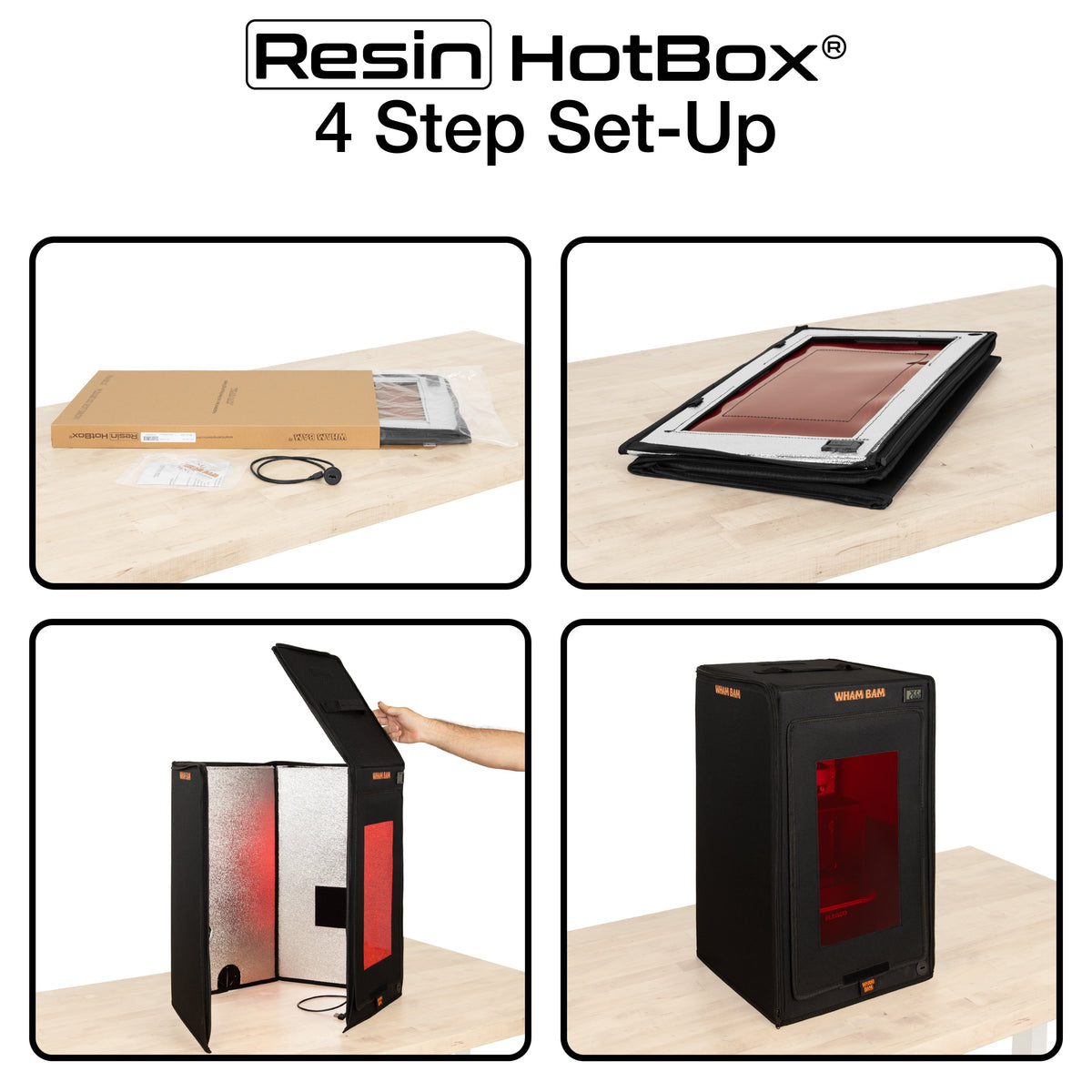 Resin HotBox - Resin Printer Enclosure by Wham Bam Systems – product photo 5