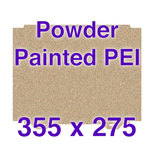 Wham Bam Flexi Plate with Textured ULTEM PEI - 355 x 275 Cut Out Corners