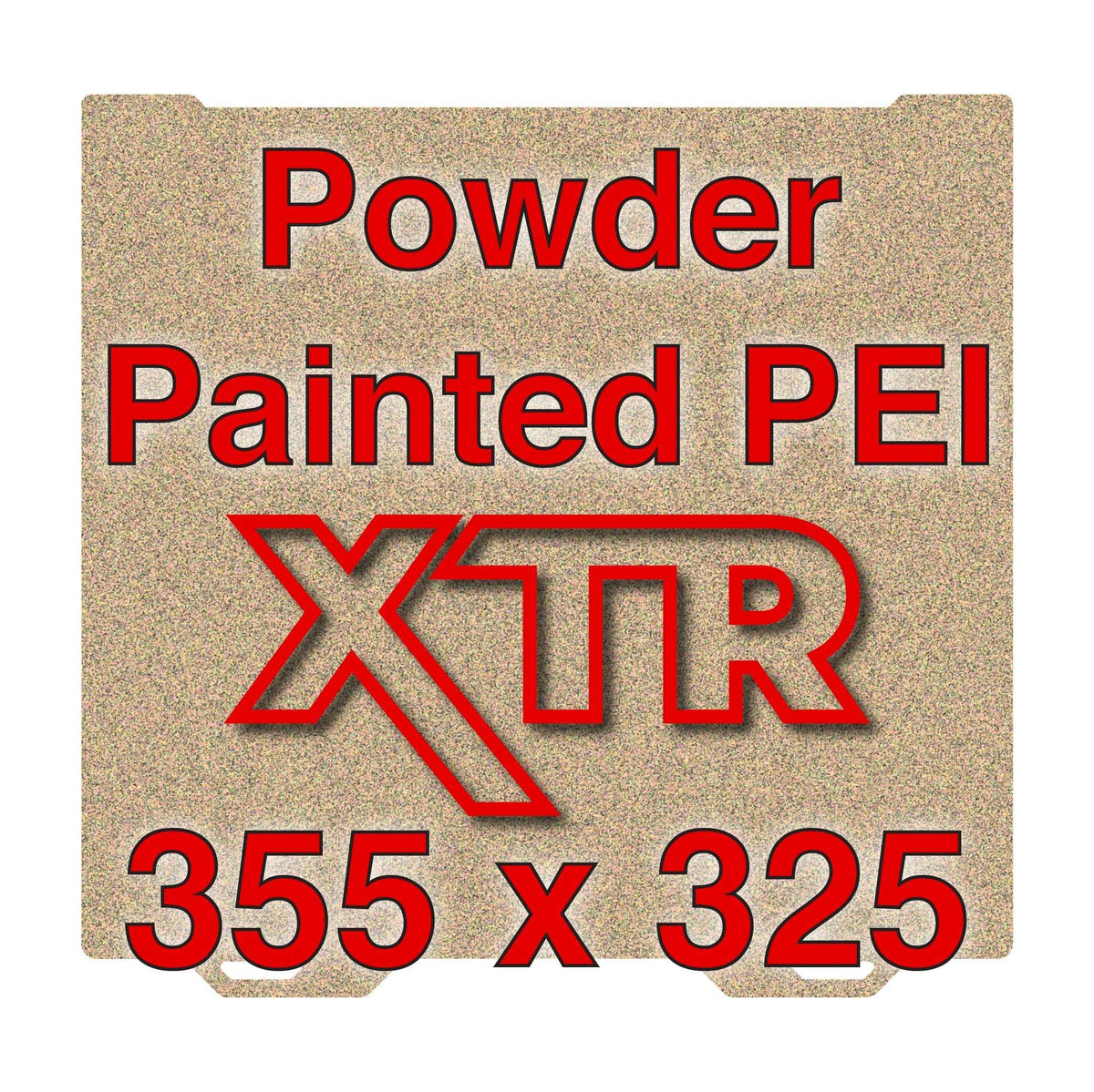 Wham Bam XTR Flexi Plate with Textured ULTEM PEI Bambu Lab H2D - 355 x 325