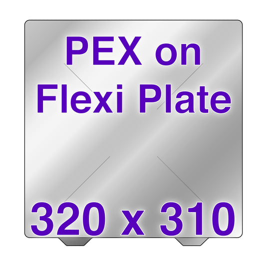 Wham Bam Flexi Plate with PEX Creality CR-10S Pro - 320 x 310