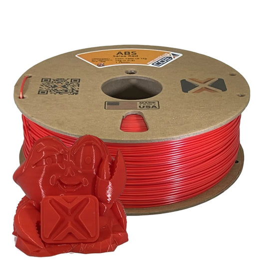 COEX 3D Salsa Red ABS Prime 3D printer filament 1.75mm & 2.85mm, image 2 of 3