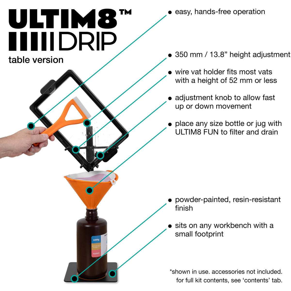 ULTIM8™ DRIP - Table Version — view 3