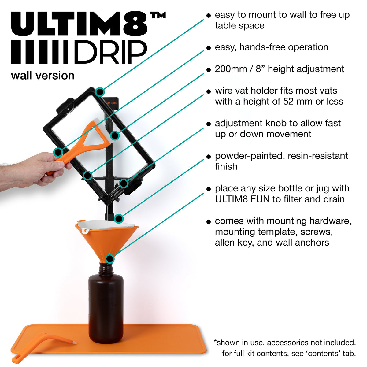 ULTIM8™ DRIP - Wall Version — view 3