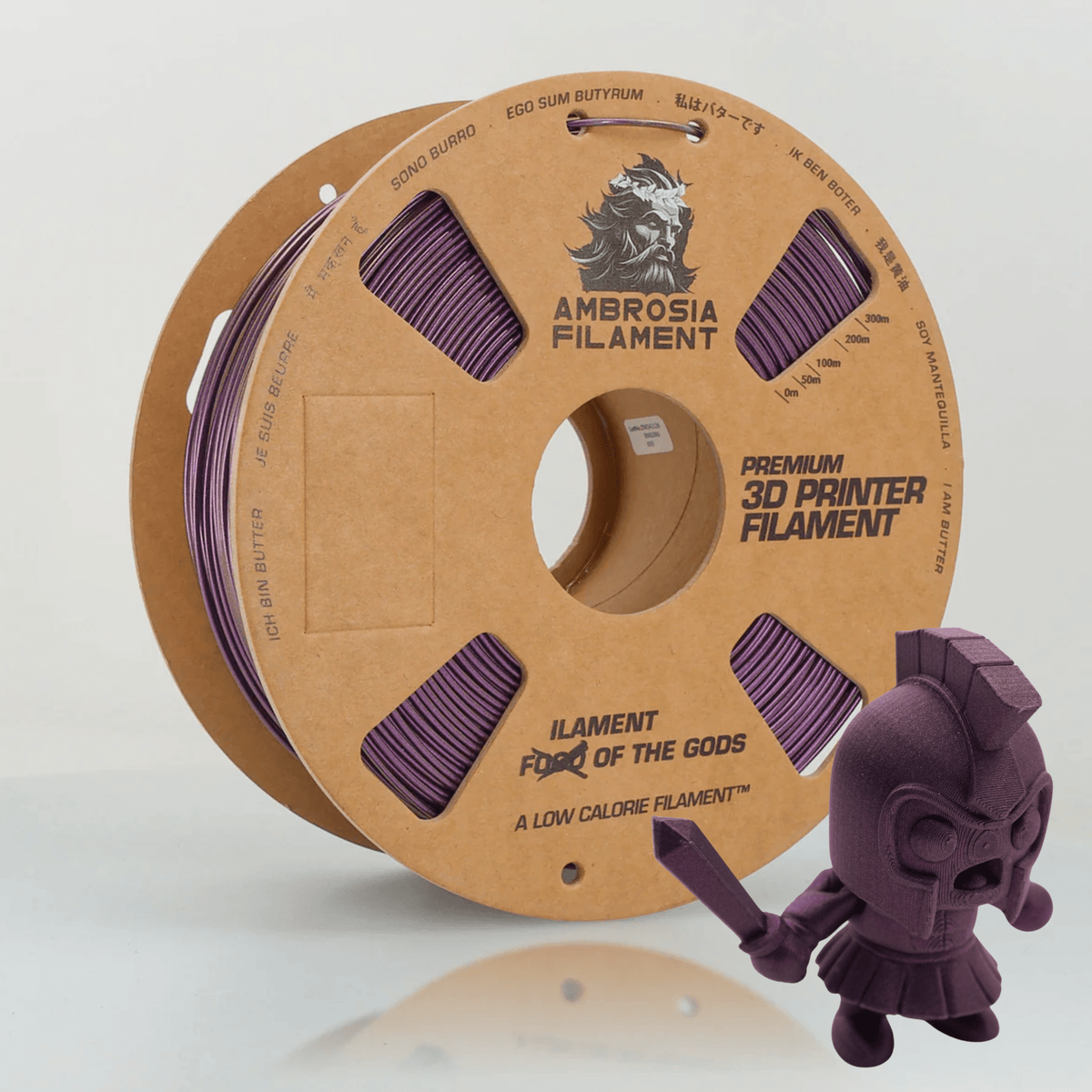 AMBROSIA Dolos Color Shifting PLA — Prince of Purple refill core