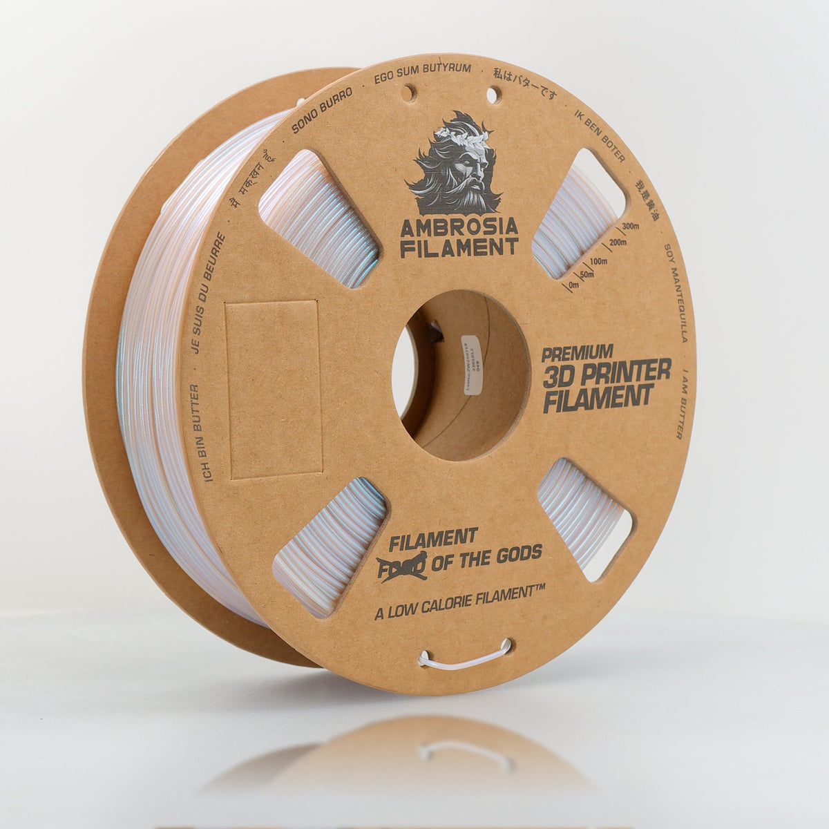 AMBROSIA Dolos Color Shifting PLA — Banana Rama 1kg cardboard spool