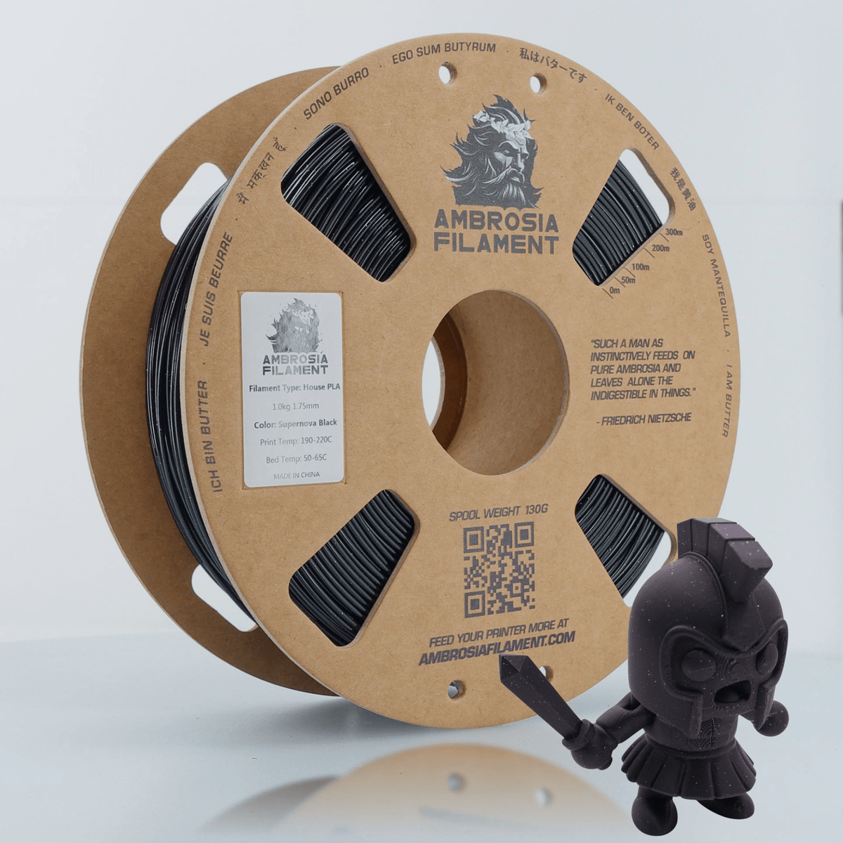 AMBROSIA Galactic Sparkle PLA — spool view 13