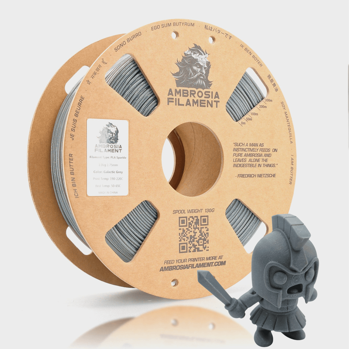 AMBROSIA Galactic Sparkle PLA — spool view 9