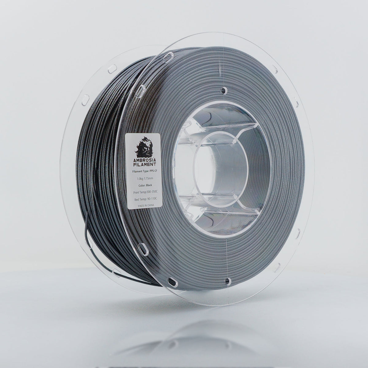 AMBROSIA PPS-CF Filament of the Gods — 1kg AMS-friendly cardboard spool