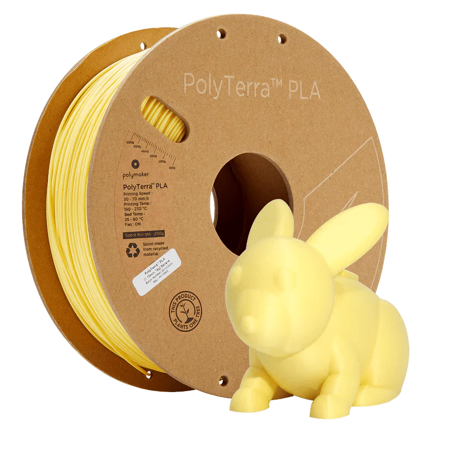 Panchroma" Matte (Formerly PolyTerra) PLA 3D Printer Filament 1KG 1.75mm by Polymaker – product photo 10