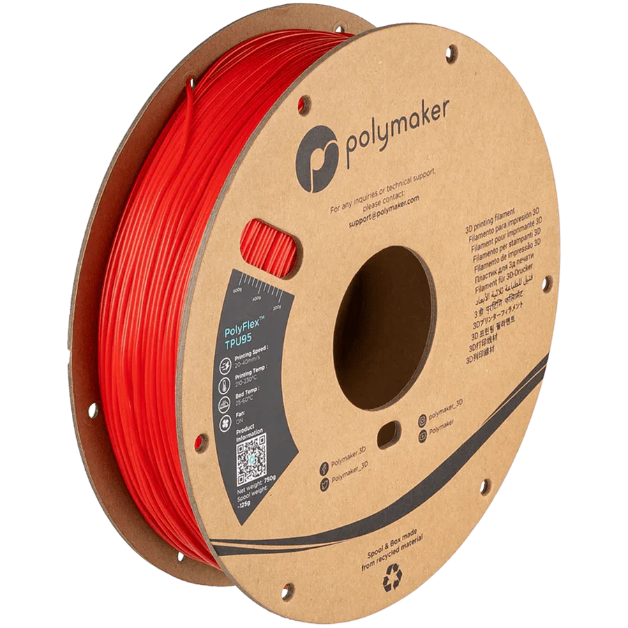 Polymaker PolyFlex TPU95 750g 1.75mm eco spool