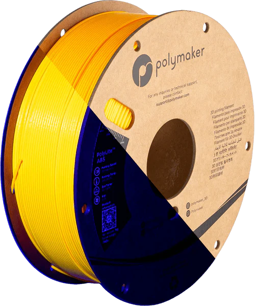 Polymaker PolyLite NEON ABS Jam-Free neon filament spool