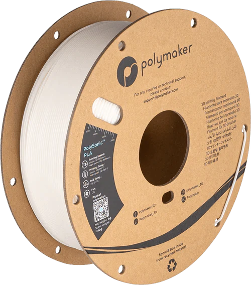 Polymaker PolySonic PLA 1kg 1.75mm eco spool