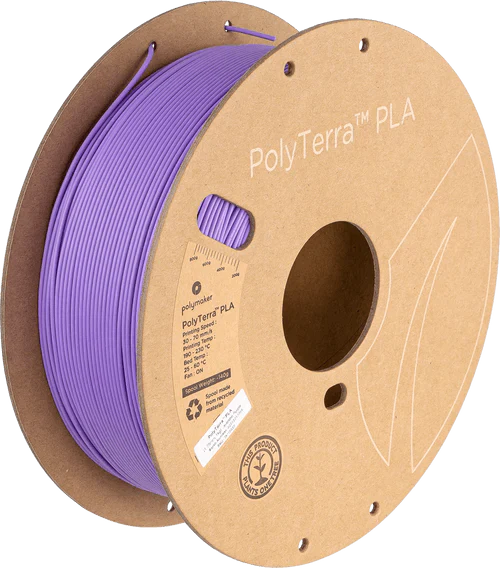 Polymaker Panchroma Matte PLA — bioplastic matte filament spool label