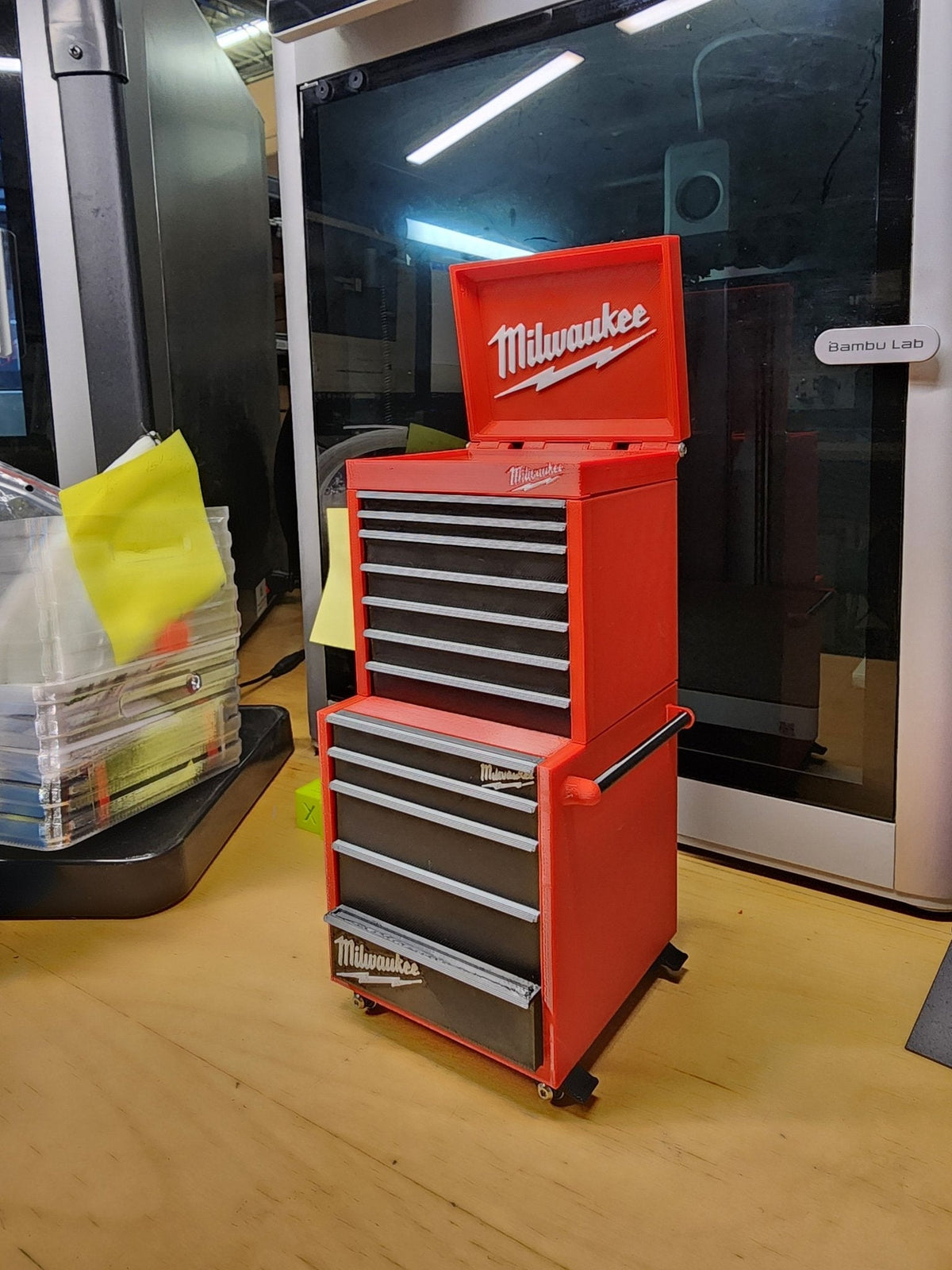 Pro PCTG, Toolbox Red, 1.75mm — view 2