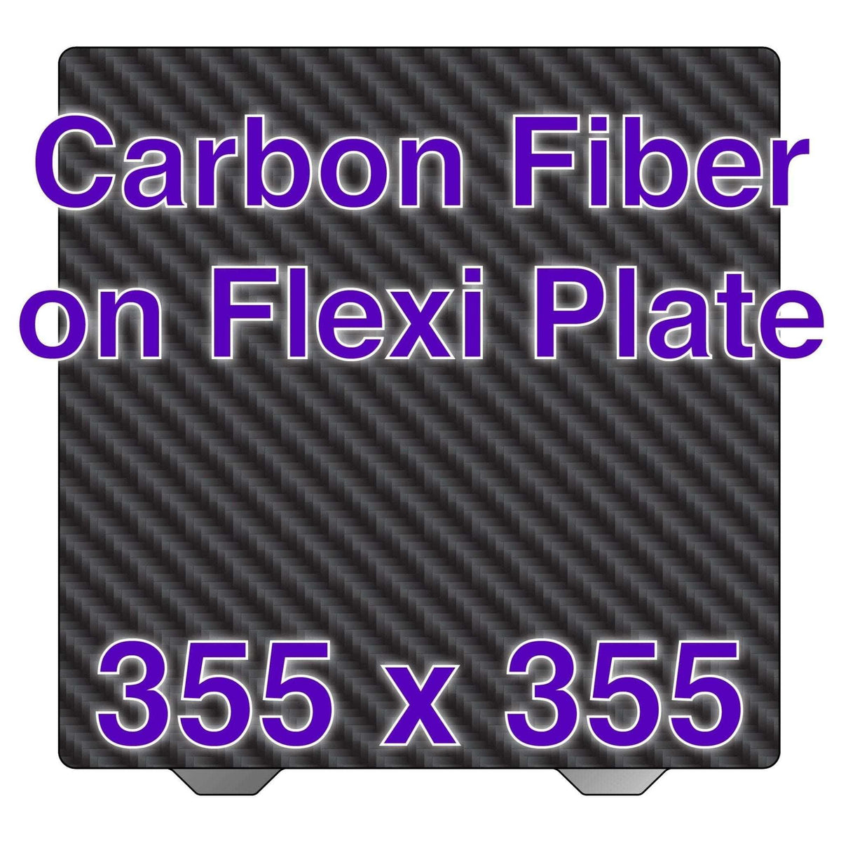 Wham Bam Carbon Fiber Build Surface Flexi Plate Sovol SV08 - 355 x 355 - CONSUM3D