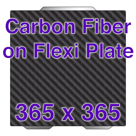 Wham Sam Carbon Fiber Build Surface Flexi Plate for Prusa XL - 365 x 365 - CONSUM3D