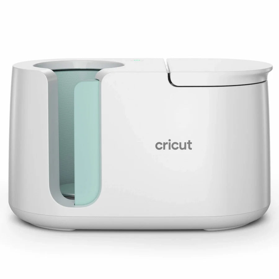 Cricut Mug Press with a White Background.