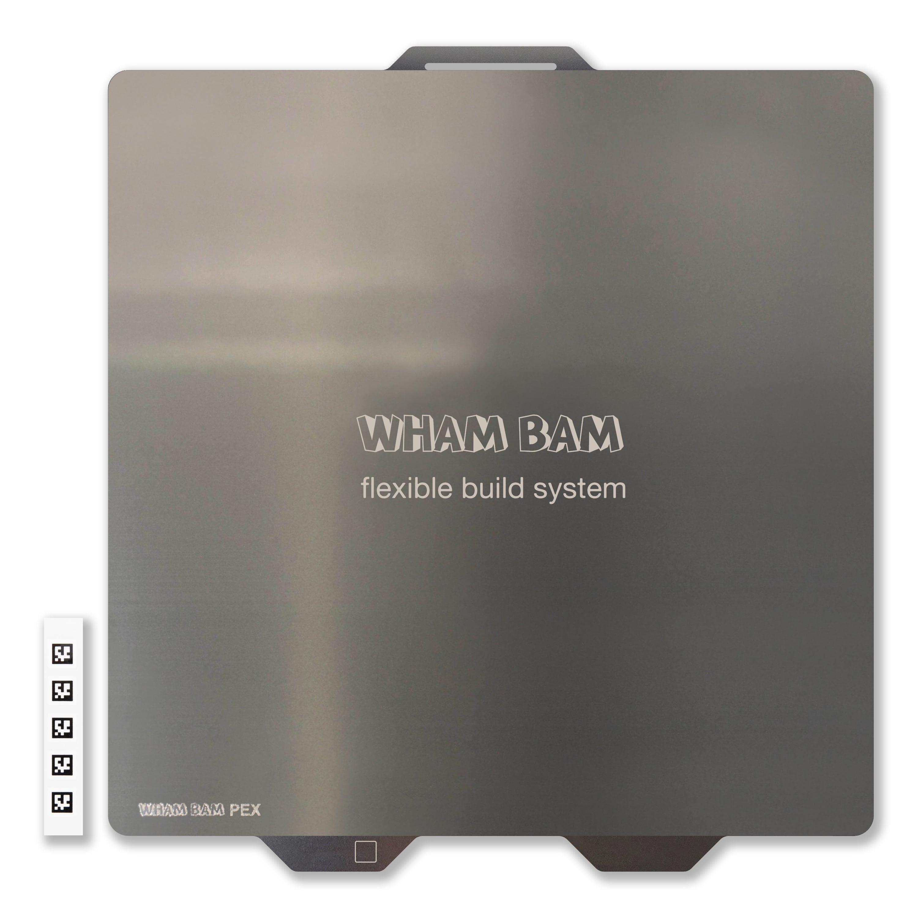 Wham Bam Flexi Plate with PEX Bambu Lab A1, X1 Series, P1 Series - 258 x 258
