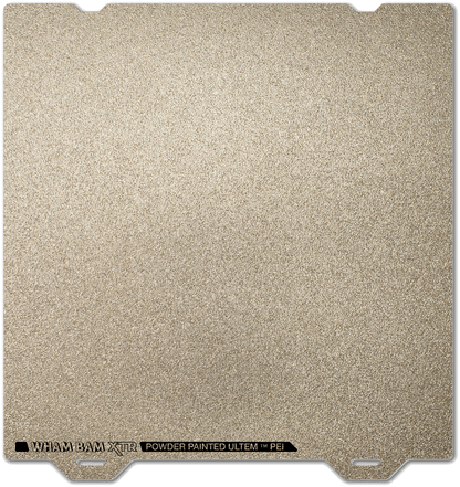 Wham Bam XTR Flexi Plate with Textured ULTEM PEI Creality K1 Max - 315 x 310