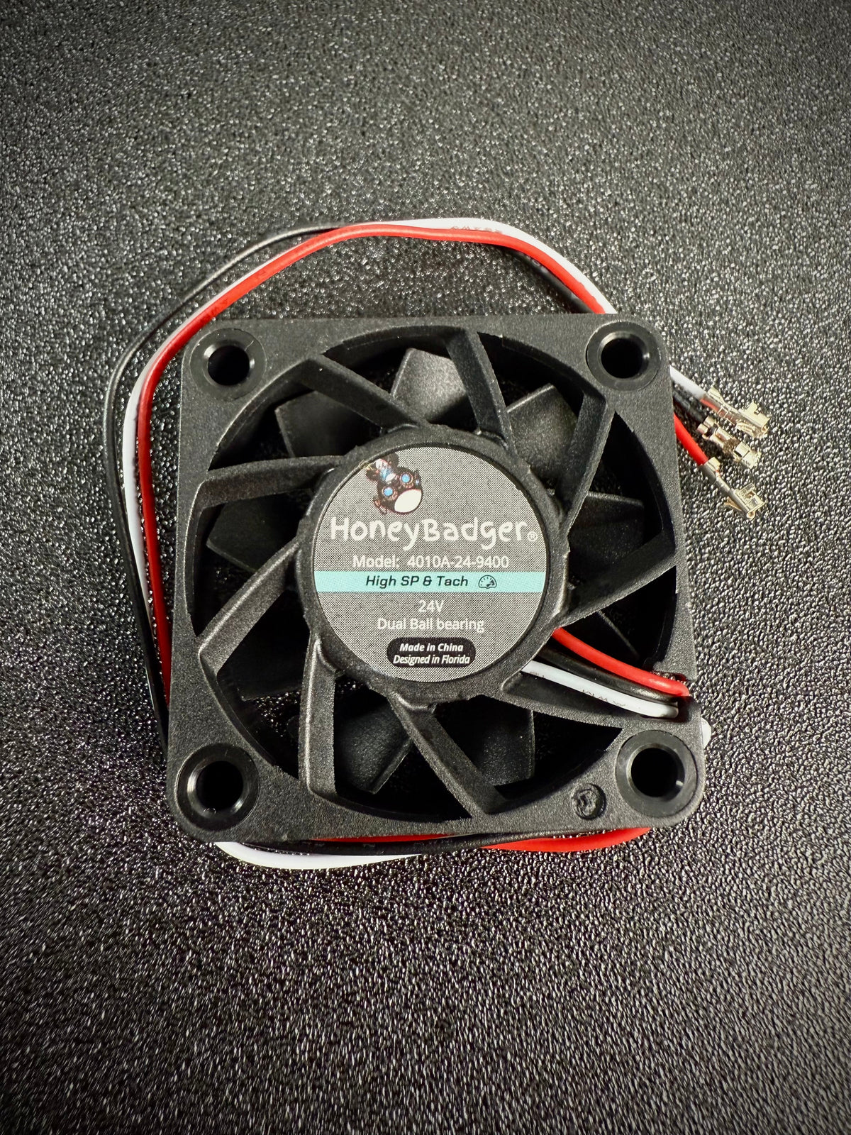 HoneyBadger 4010 Axial Fans — High-Speed Tach (Performance) or Balance Series by Fabreeko – product photo 3