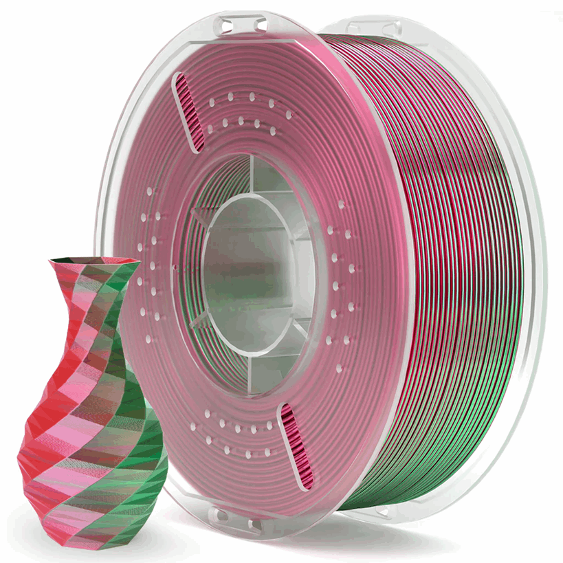 Elegoo Glossy PLA Silk Filament 1.75mm - 1kg (2.2lbs)