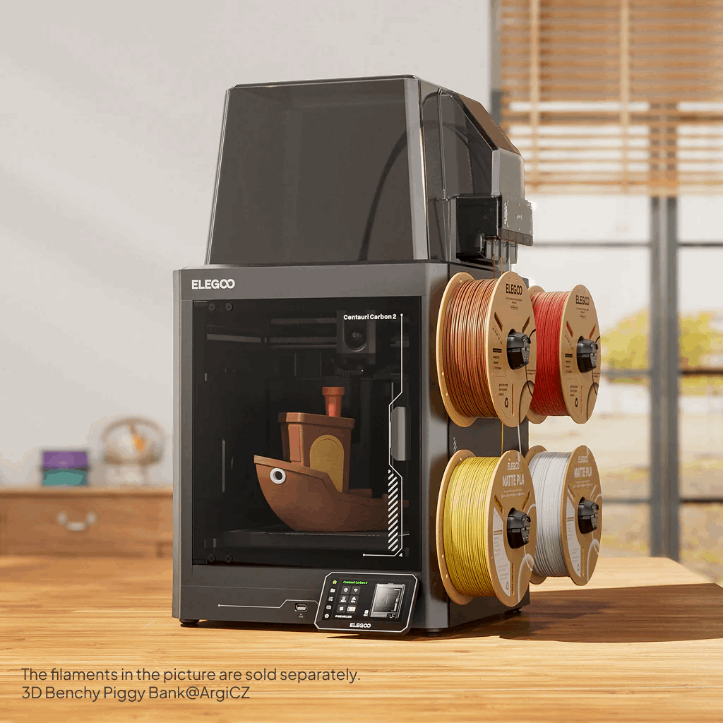 Elegoo Centauri Carbon 2 Combo | CoreXY FDM 3D Printer | 500mm/s