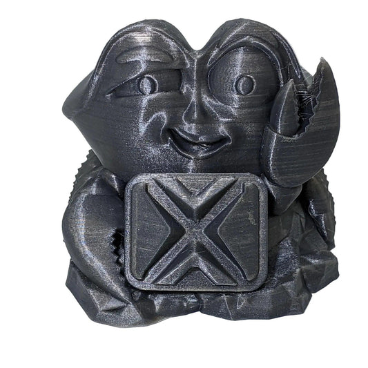 COEX 3D Metallic Gunmetal Silver PLA Prime 3D printer filament 1.75mm, image 2 of 2