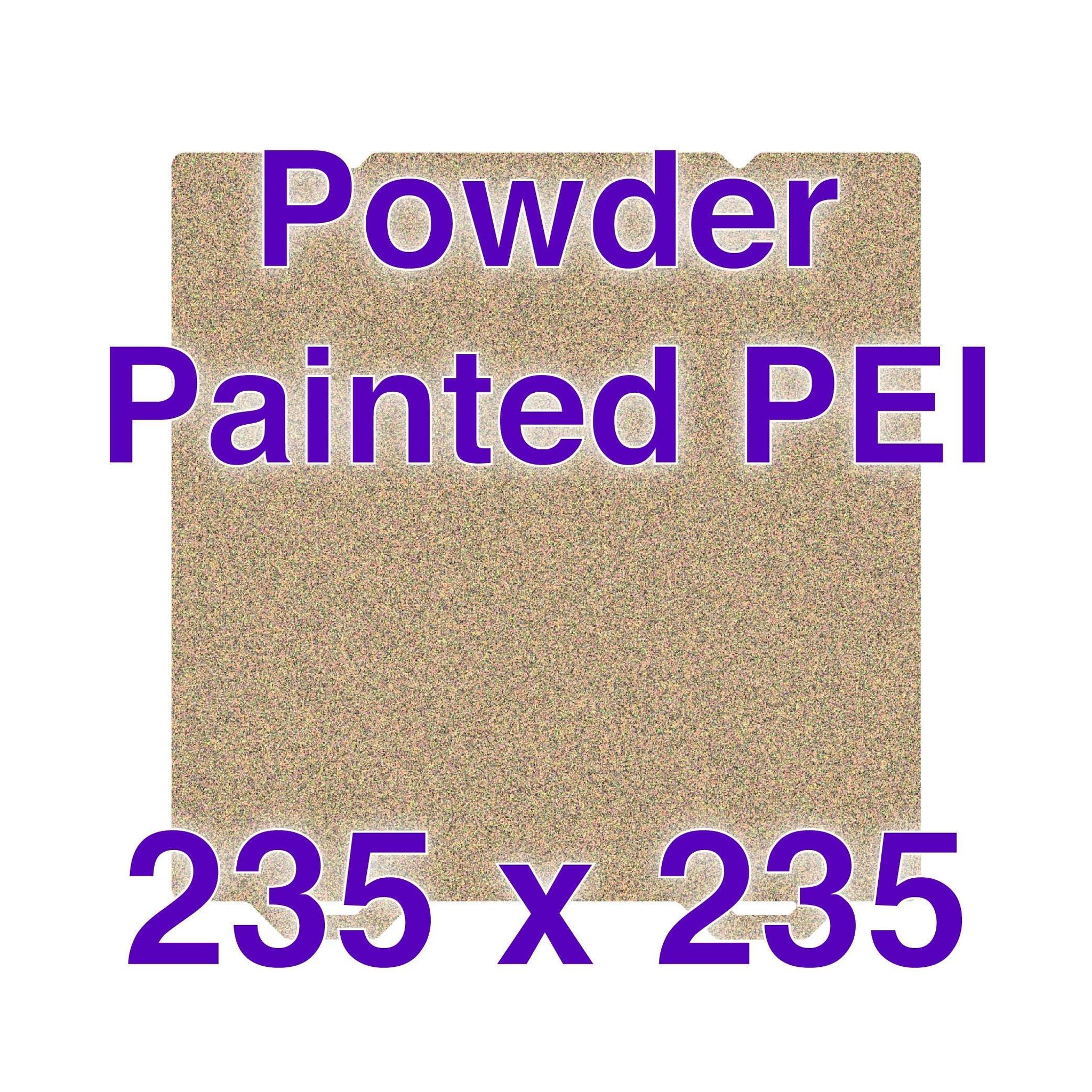 Wham Bam Flexi Plate with Textured ULTEM PEI - 235 x 235 Alignment Notches