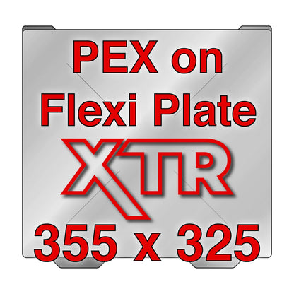 Wham Bam XTR Flexi Plate with PEX Bambu Lab H2D  - 355 x 325
