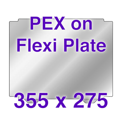 Wham Bam Flexi Plate with PEX UltiMaker S5 - 355 x 275 Cut Out Corners