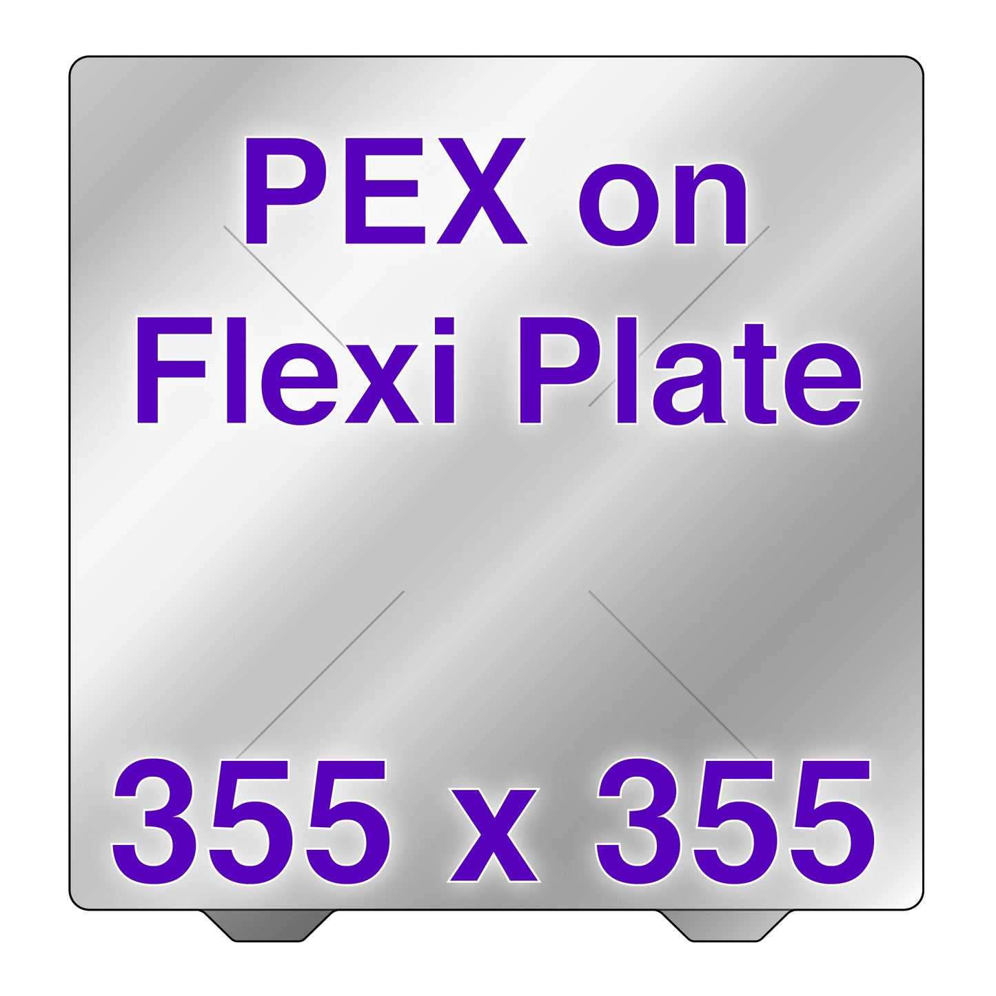 Wham Bam Flexi Plate with PEX Sovol SV08 and VORON 350 V2 - 355 x 355