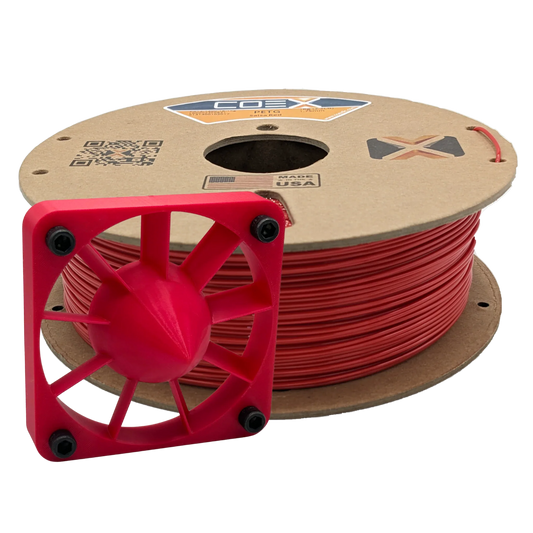 COEX 3D Salsa Red PETG 3D printer filament 1.75mm & 2.85mm, image 2 of 3