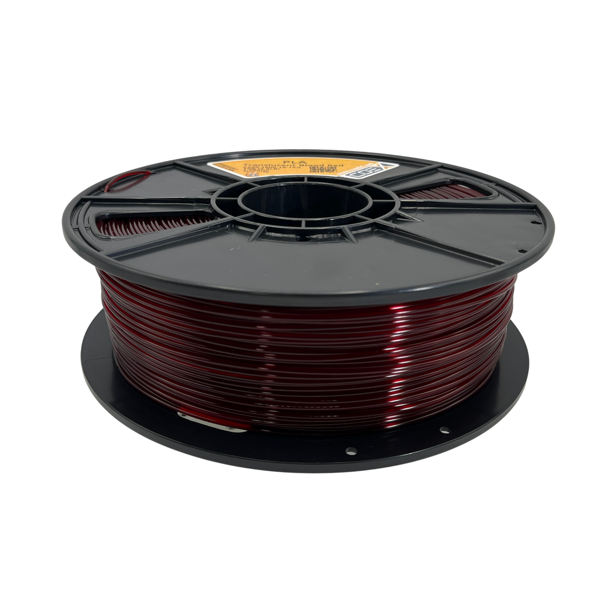 COEX 3D Translucent Blood Red PLA 3D printer filament 1.75mm & 2.85mm