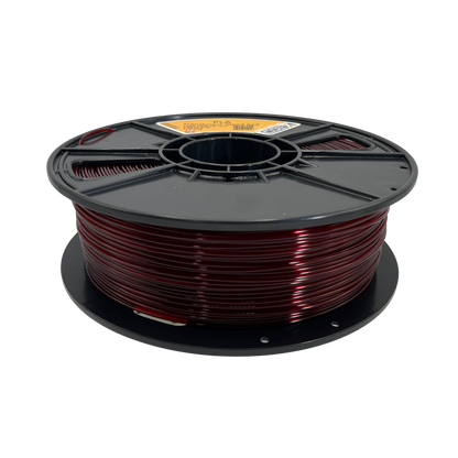 COEX 3D Translucent Blood Red PLA 3D printer filament 1.75mm & 2.85mm