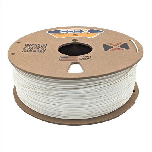 COEX 3D White ABS Prime 3D printer filament 1.75mm & 2.85mm