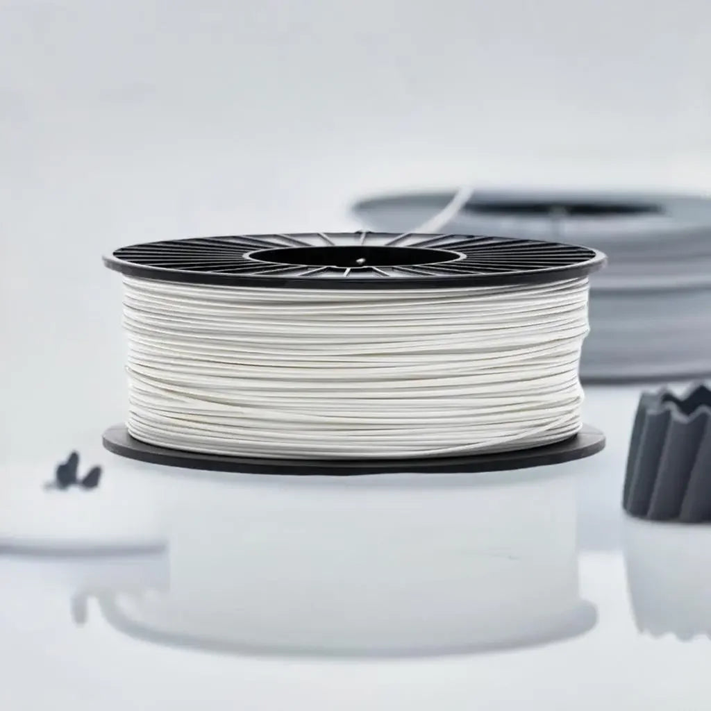 COEX 3D White CoexFlex 30D TPE Flexible 3D printer filament 1.75mm & 2.85mm, image 2 of 2