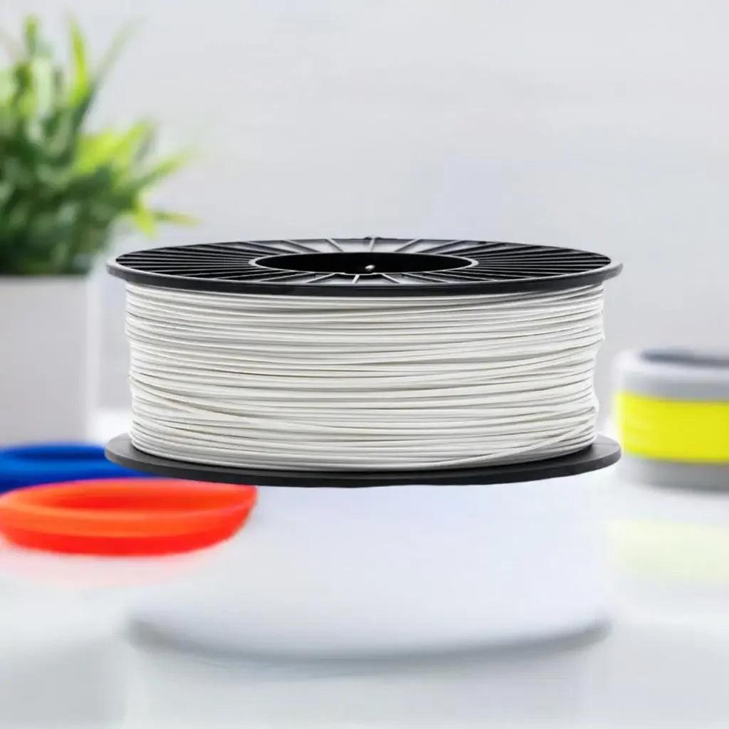 COEX 3D White CoexFlex 60D TPE 3D printer filament 1.75mm & 2.85mm, image 5 of 5