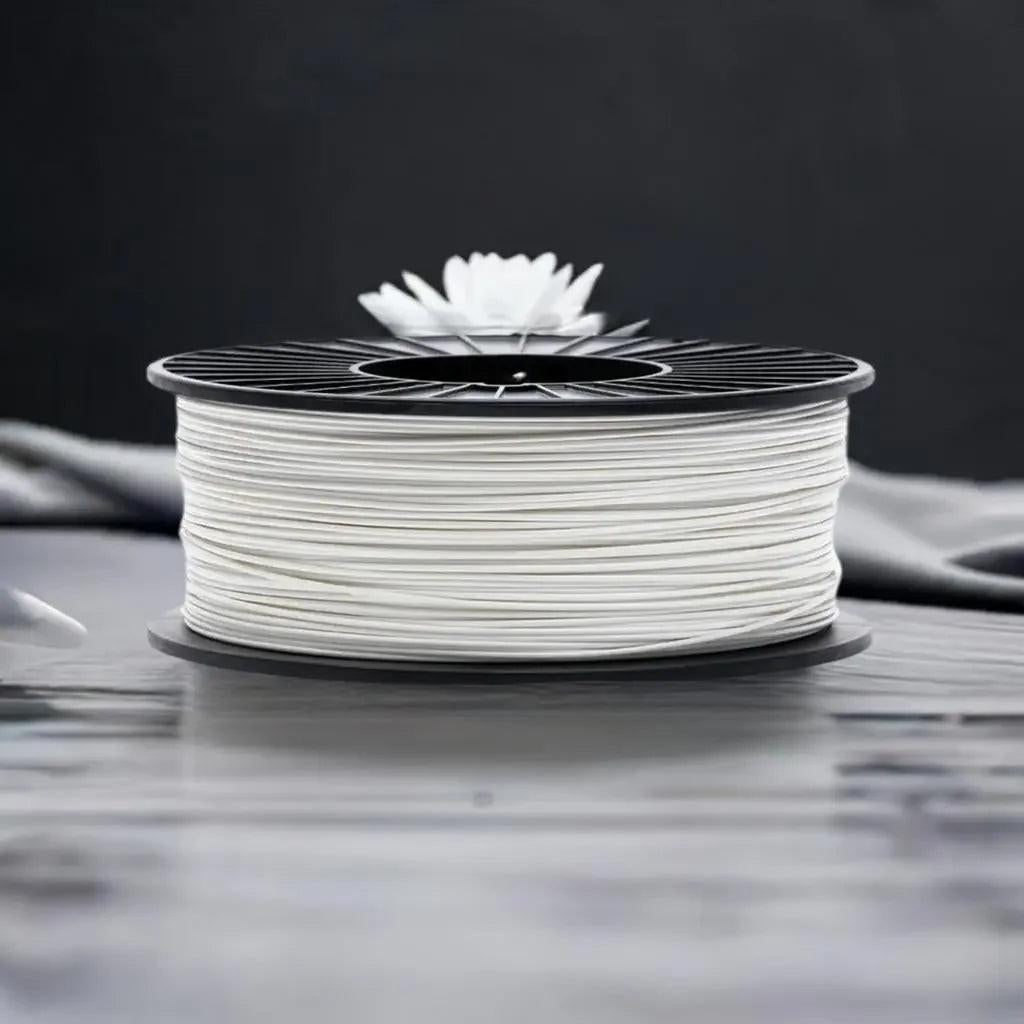 COEX 3D White CoexFlex 60D TPE 3D printer filament 1.75mm & 2.85mm, image 3 of 5