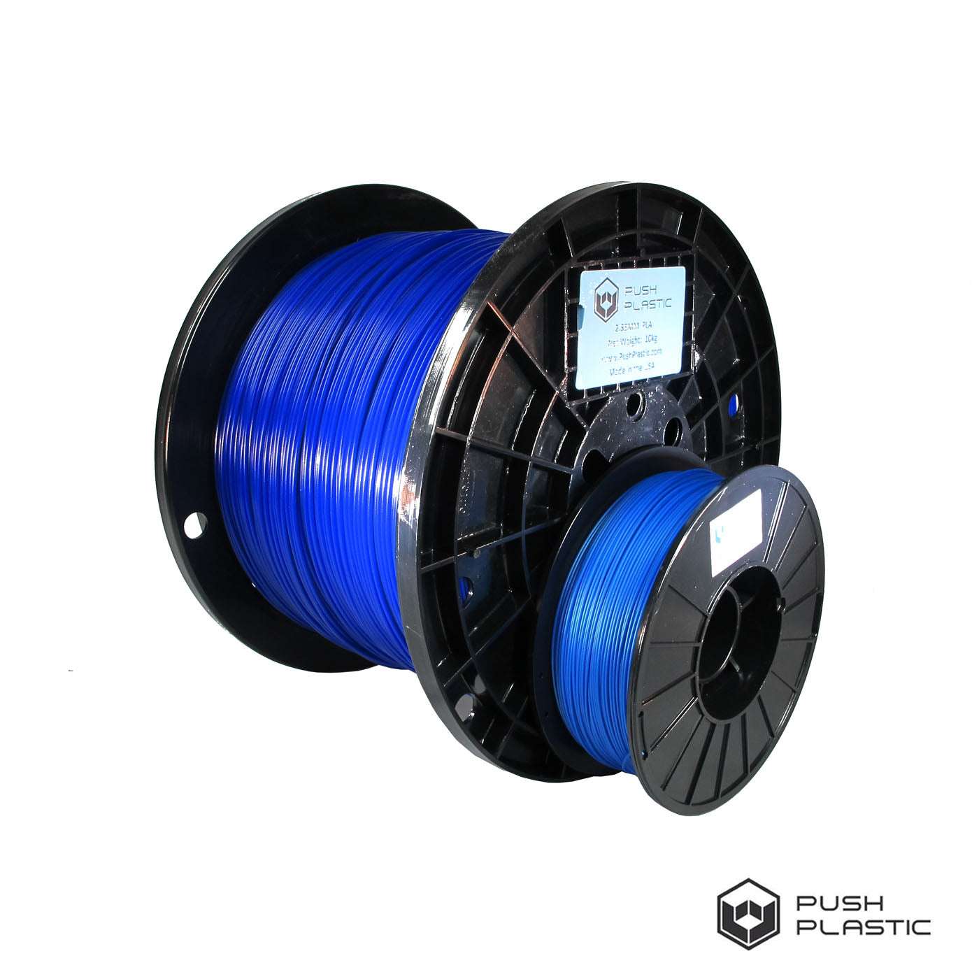 Push Plastic Bulk ABS Filament 1.75mm - 10kg (22lbs) - CONSUM3D