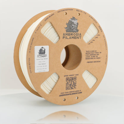 AMBROSIA ASA-GF Glass Filled ASA — Black 1kg cardboard spool