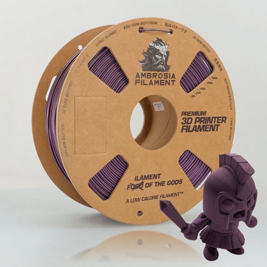 AMBROSIA Dolos Color Shifting PLA Filament of the Gods - 1KG Bambu AMS Friendly Cardboard Spools Premium 3D Printing Filament