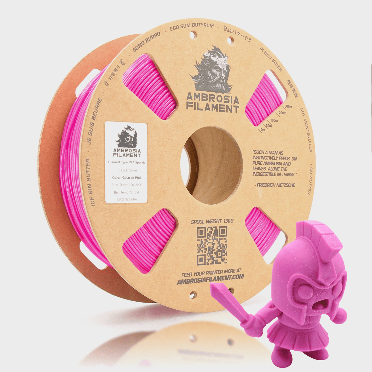 AMBROSIA Galactic Sparkle PLA — spool view 7