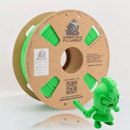 Ambrosia Galactic PLA sparkle filament — made in USA eco spool, Bambu AMS compatible 3D printing filament
