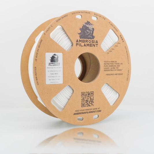 AMBROSIA Uber ABS Filament of the Gods - 1KG Bambu AMS Friendly Cardboard Spools Premium 3D Printing Filament ABS+