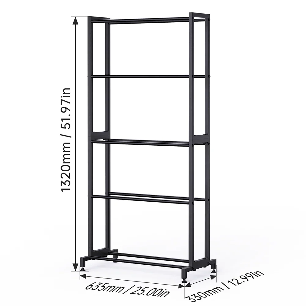 BIQU Panda 5-tier spool rack, front view