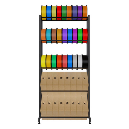 BIQU Panda filament rack with direct feed to a 3D printer